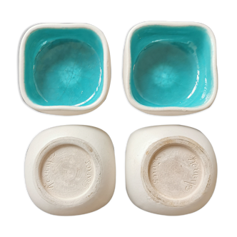 Set of 4 empty cups pocket keramos