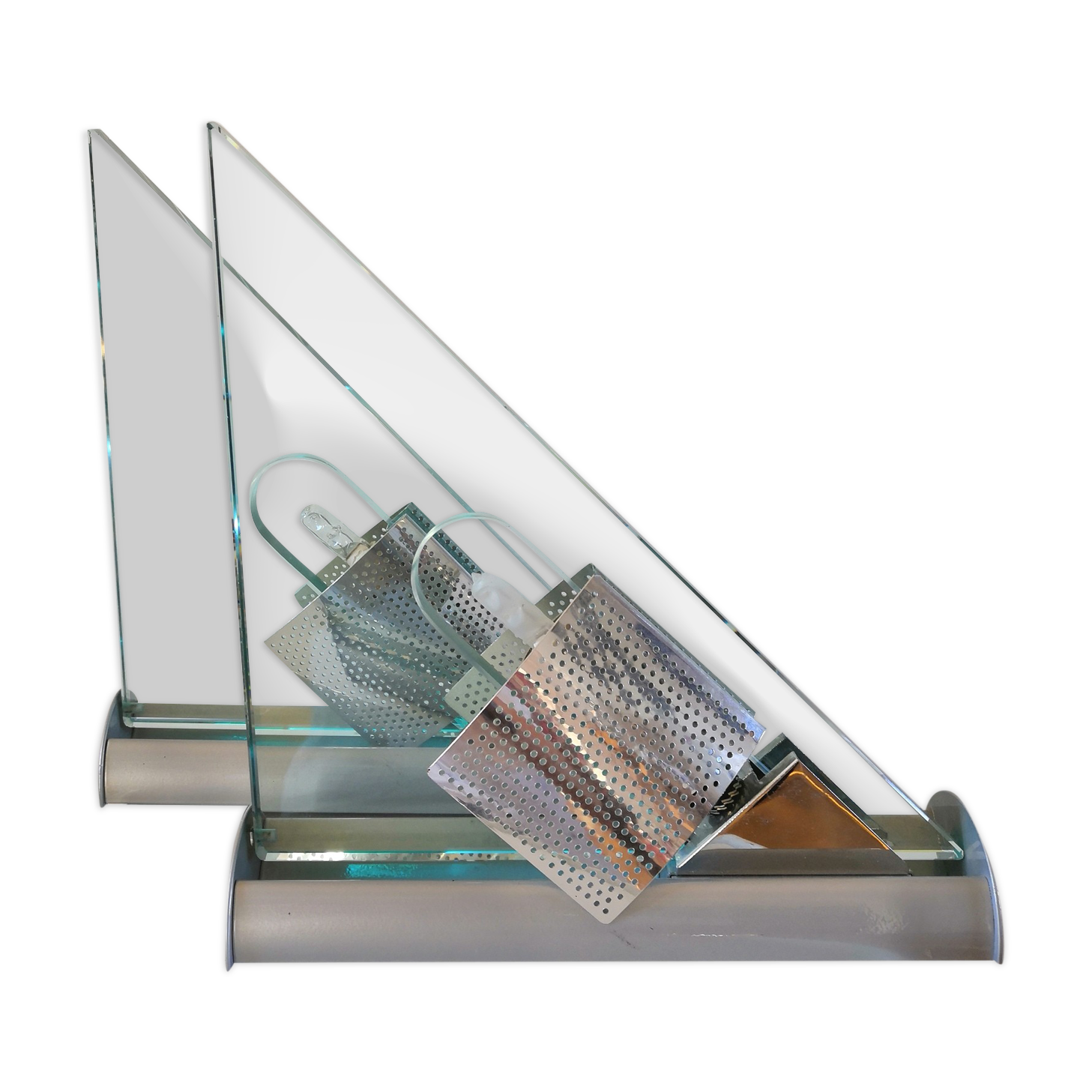 Paire d'appliques Artemide modèle Icaro design Franco Forcolini