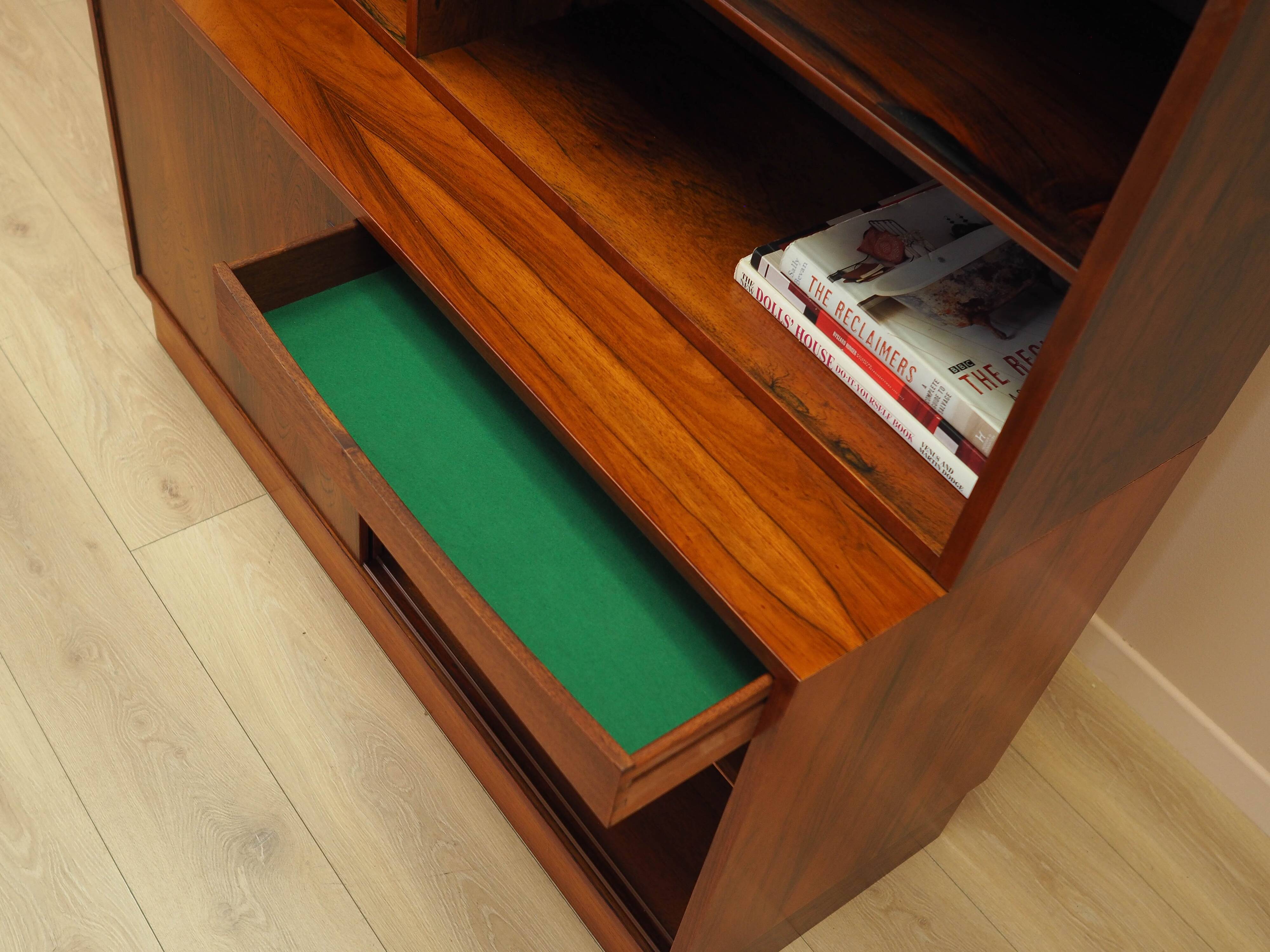 Rosewood bookcase, Danish design, 1970s, manufactured by Hundevad