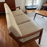 3-seater teak sofa by Ole Wanscher