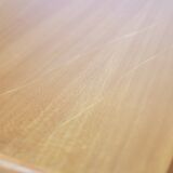 Beech Side Table by Hartmut Lohmeyer for Wilkhahn, 1960s