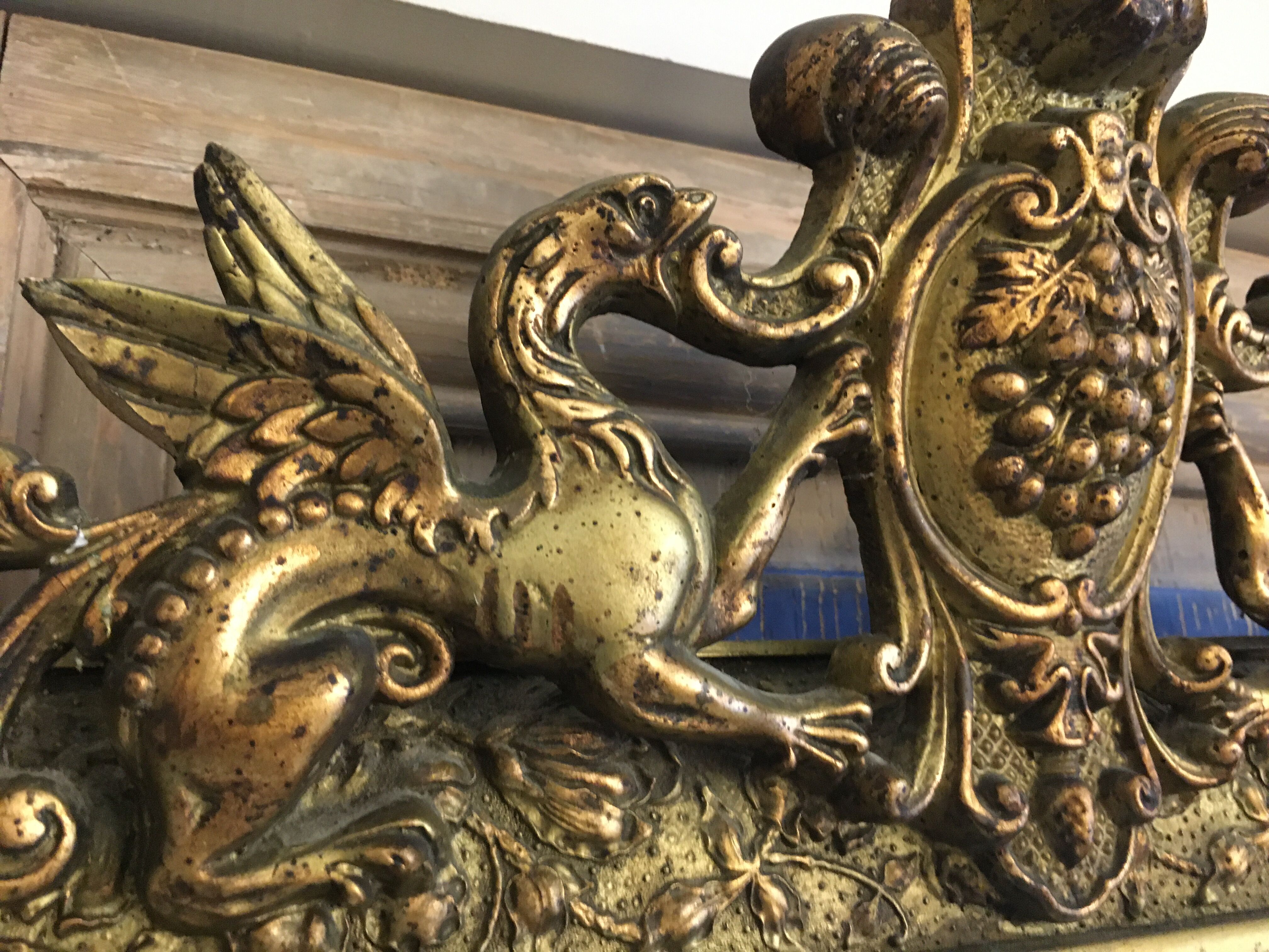 Ancient dragon mirror 140x90cm