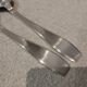 Silver-plated metal stew fork and spoon by Christofle silversmith Atlas