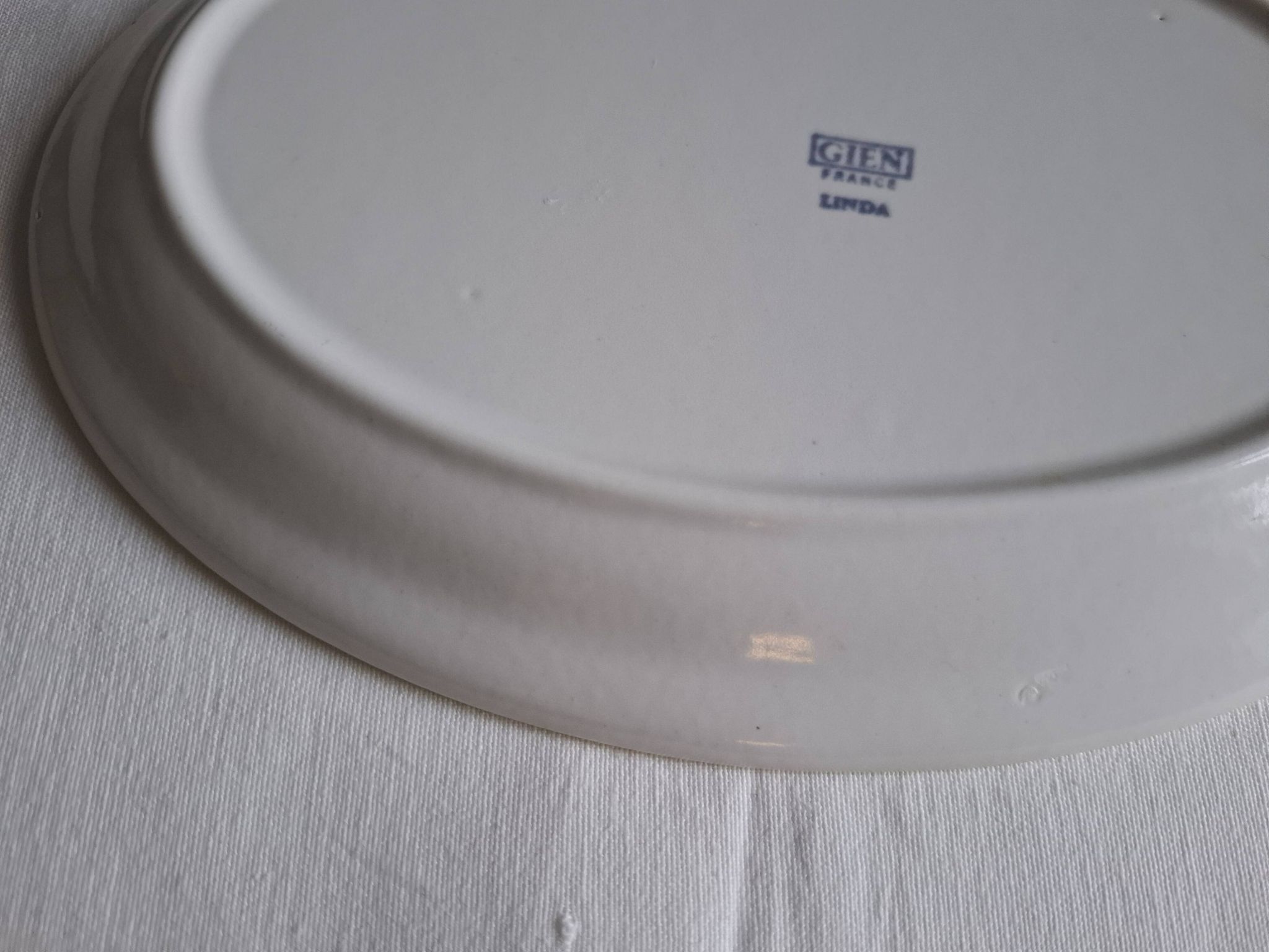 Plat creux gien