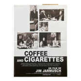 Original movie poster "Coffee and Cigarettes" Jim Jarmusch