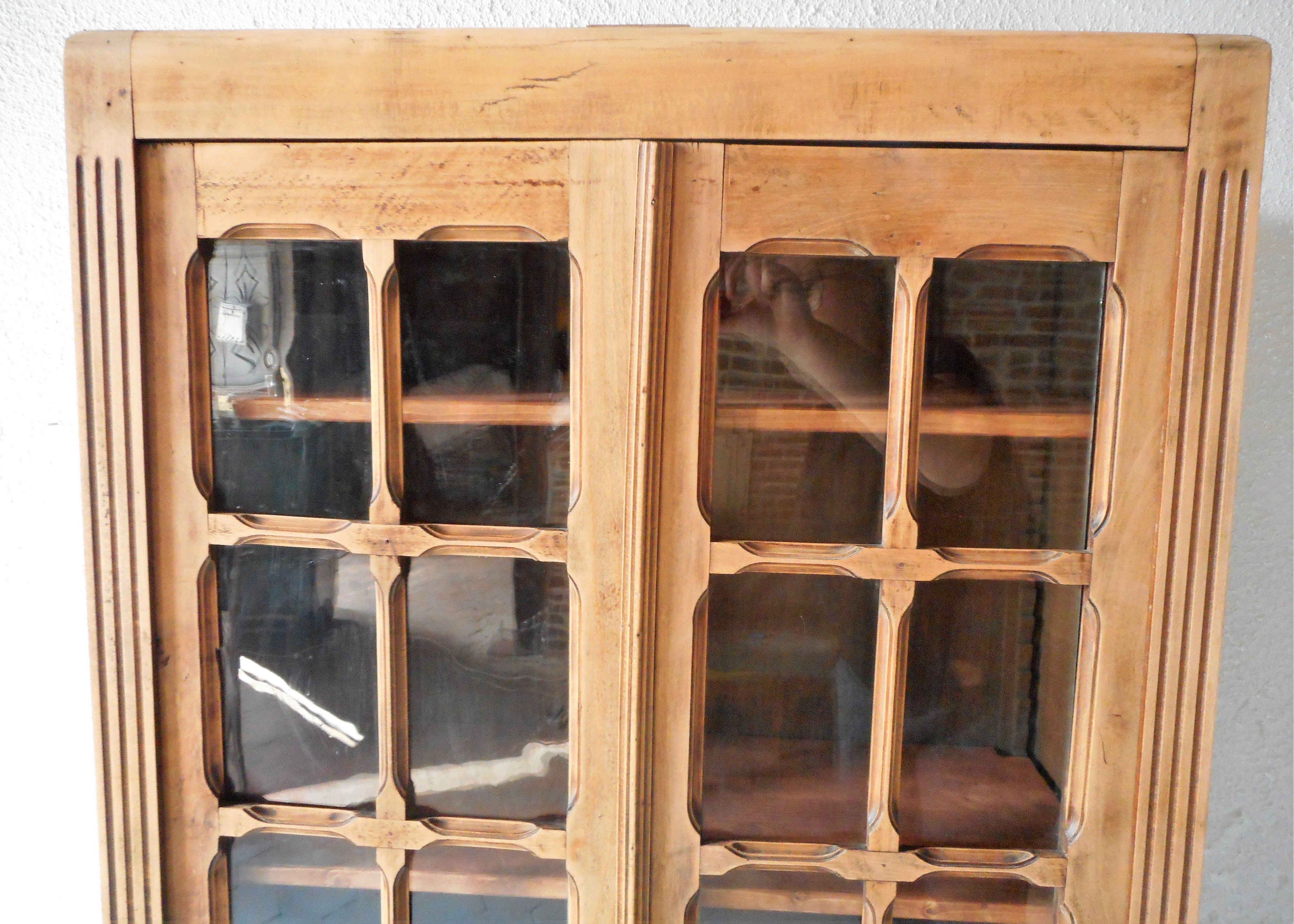 Glass cabinet in paris