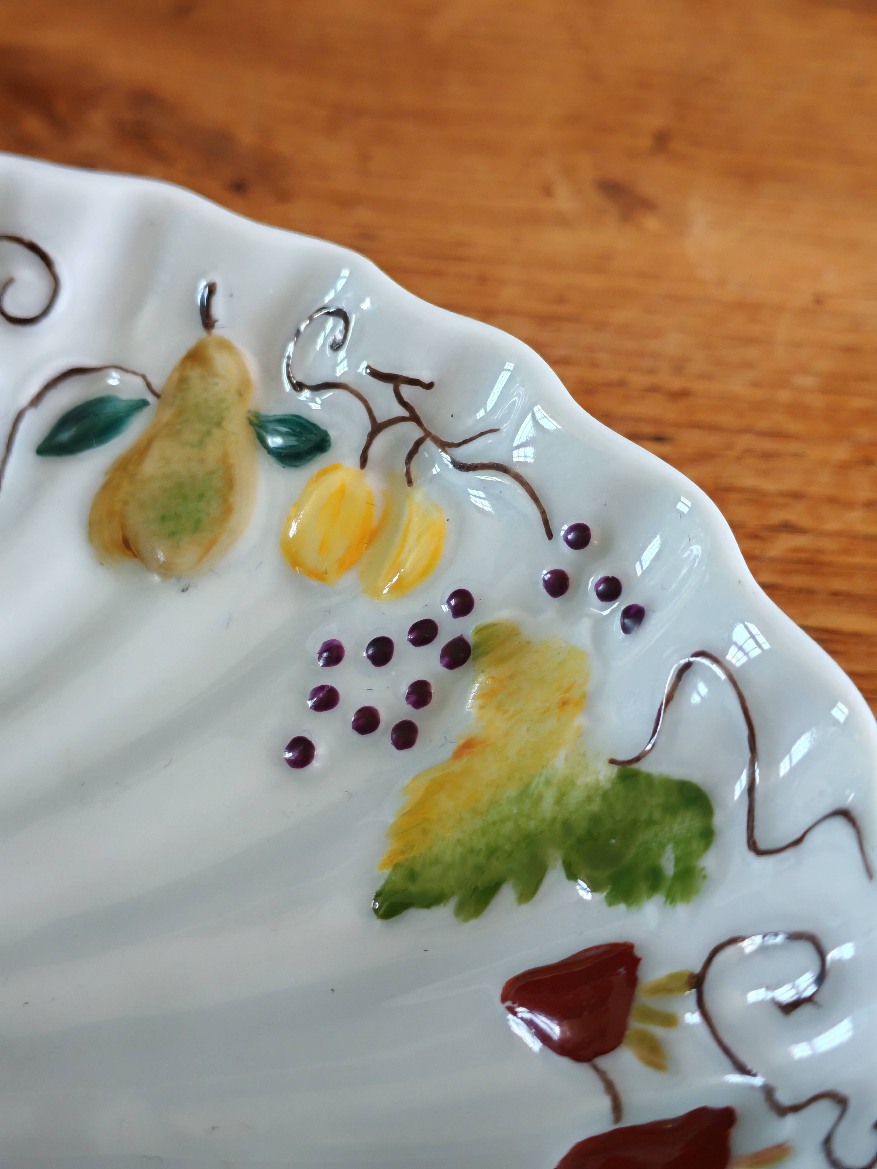 Philippe Deshoulières Limoges shell dish