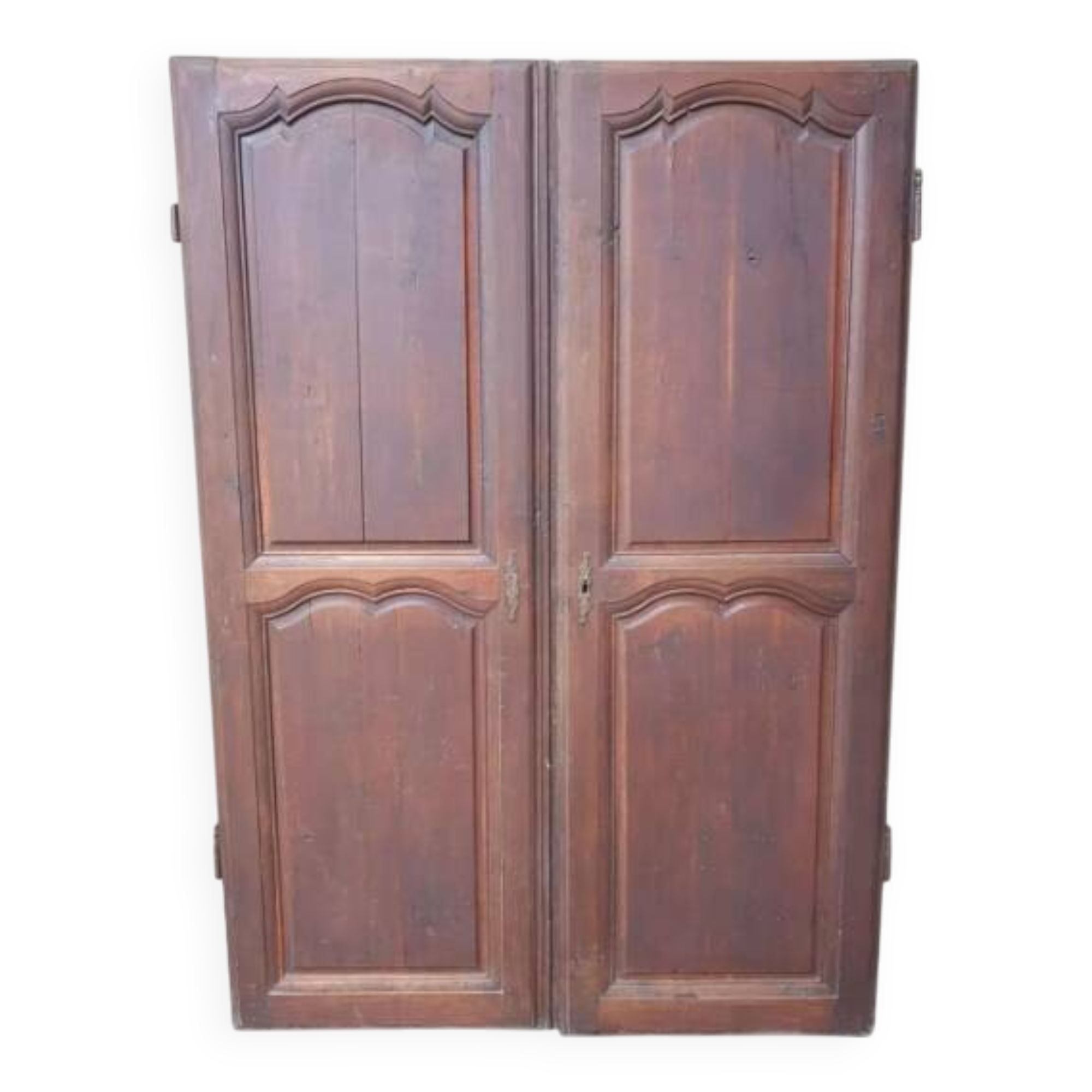 Antique double cupboard doors from the 19th century
