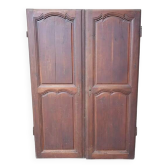 Double portes de placard anciennes, XIXème s.