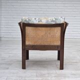 1970s, Danish design by Illum Wikkelsø, armchair model "Plexus", teak wood,