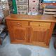 Buffet de cuisine 2 portes en pin