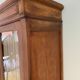 Showcase three vintage glass doors