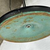 Aluminum floor lamp from the 60s