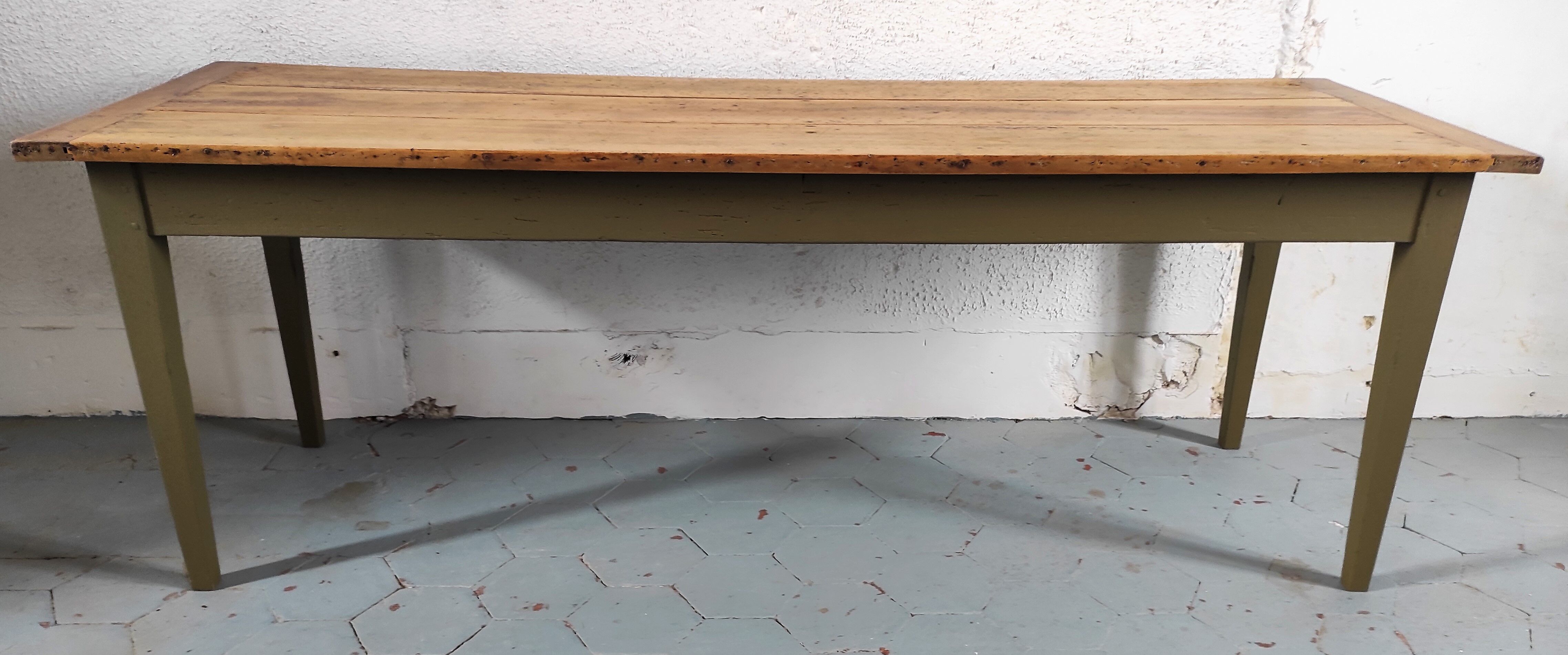 Table de ferme 210cm