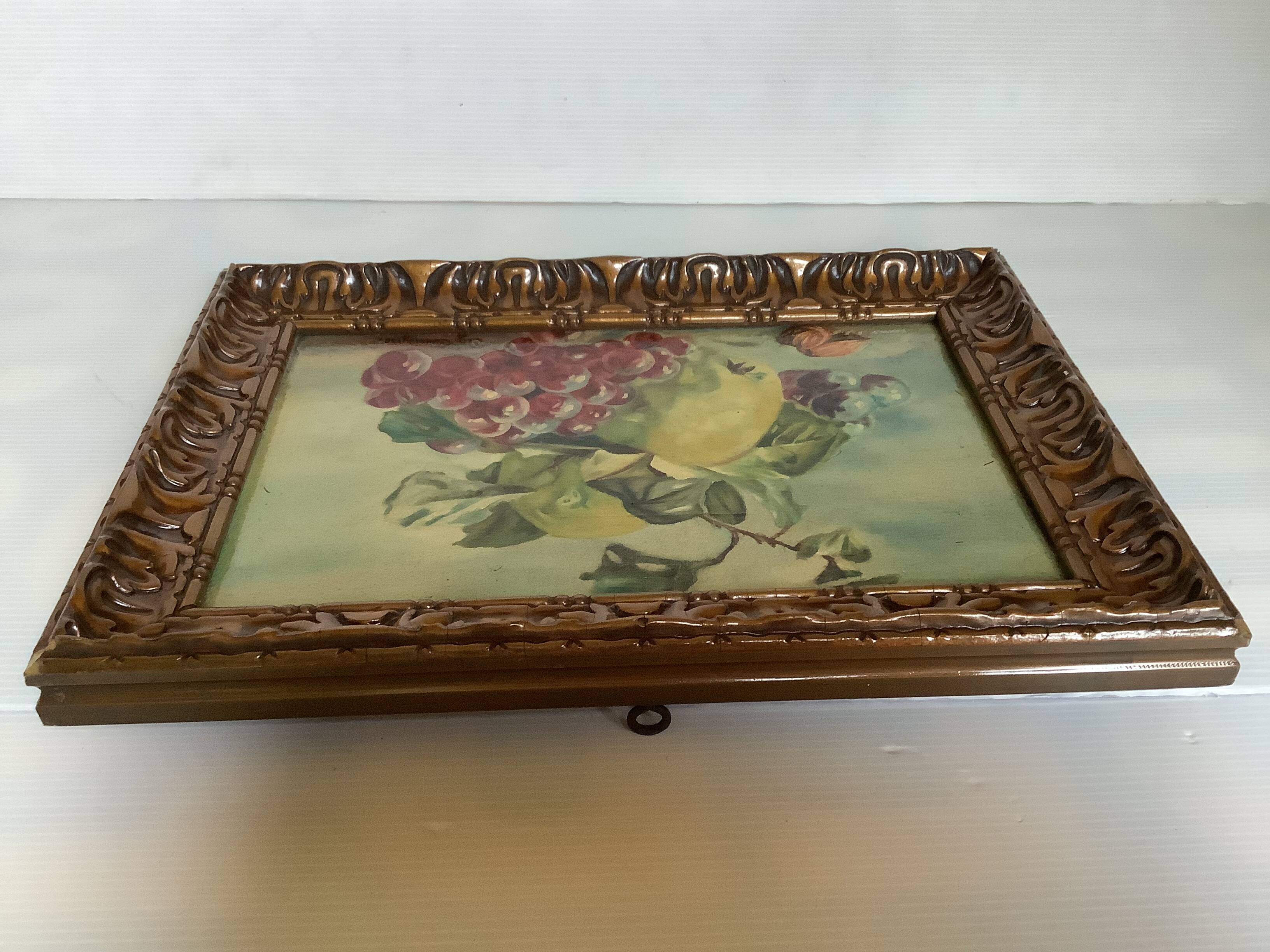 Tableau nature morte huile sur toile