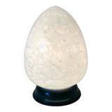 Marbled egg lamp from the 80s