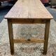 Table de ferme 19ème en sapin et châtaignier