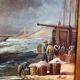 John Russel Chancellor (1925-1984) rare sur le marché, huile sur toile, marine, bateaux