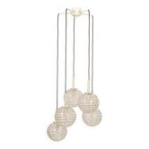 Cascading chandelier in Murano glass by Doria, Germany, 1970s.