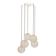 Cascading chandelier in Murano glass by Doria, Germany, 1970s.