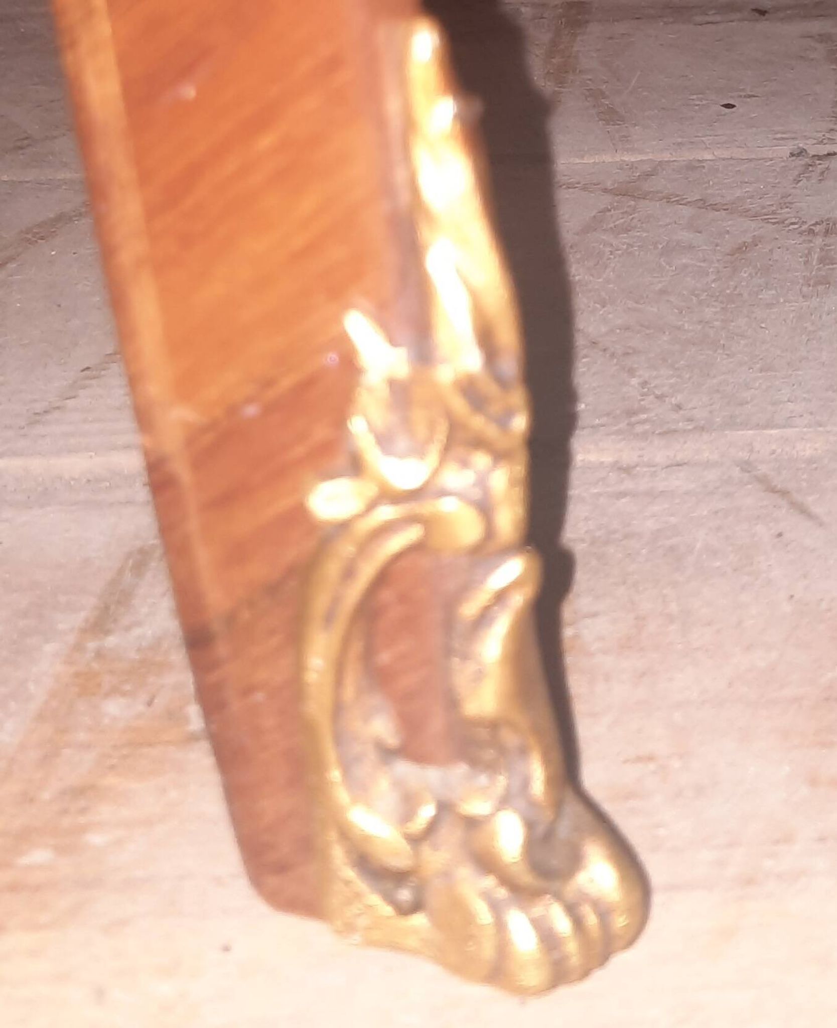 Paire de semainier style Louis XV en maquetterie