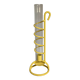 Large yellow spiral candlestick
