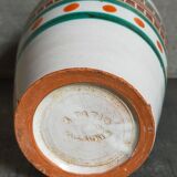 Vintage ceramic vase A. Fazio Vallauris 50s