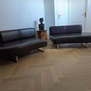 Steiner Mandala Sofa – 2016 Edition – Louisiana Leather (brown) – Like new condition