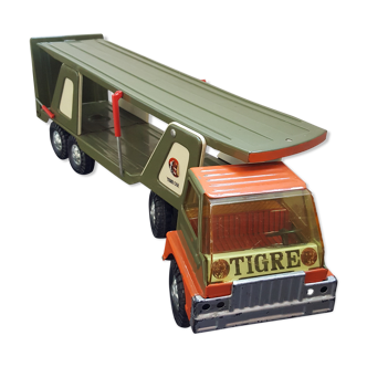 Metal carrier truck 70s tiger because gozan made in spain
