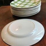 Series of 11 plates Moulin des loups