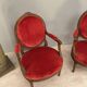 Paire de fauteuils de style Louis XVI époque fin XIXeme