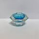 Sommerso trinket tray - Murano blown glass, Italy 1970