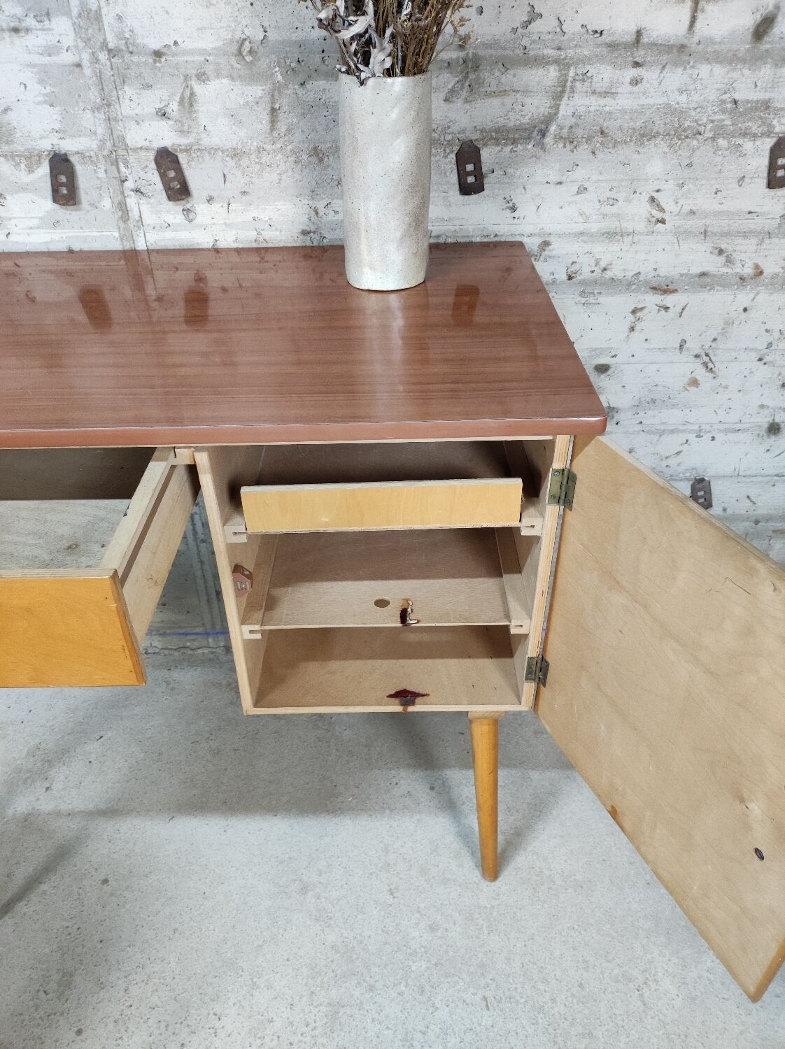 Bureau et chaise Baumann