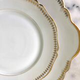 Plate service for 8 in Sologne porcelain