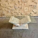 Mactan stone coffee table