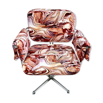 Restored vintage armchair 70s