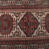 Vintage Turkish Oushak Rug Handwoven 90x414 cm