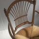Armchair / wooden chair "Josiane"