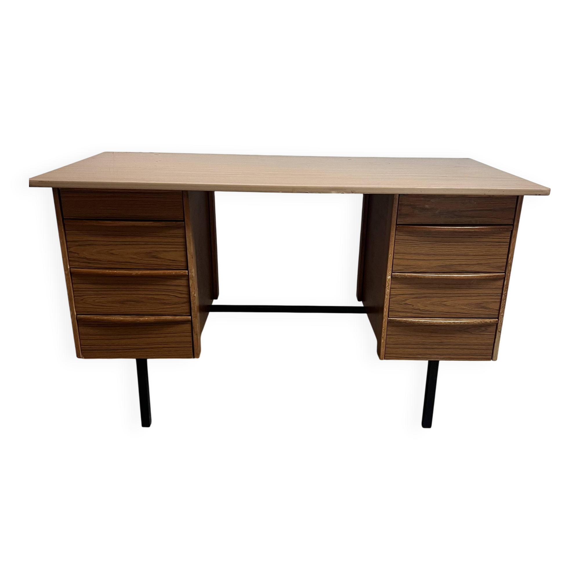 Vintage wood and formica desk