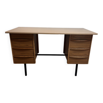 Bureau bois et formica vintage