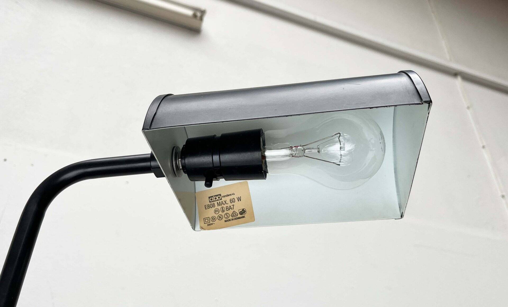 Mid-century Danish minimalist floor lamp by Abo Randers.