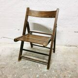 Chaise pliante en bois pour enfant