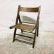 Chaise pliante en bois pour enfant