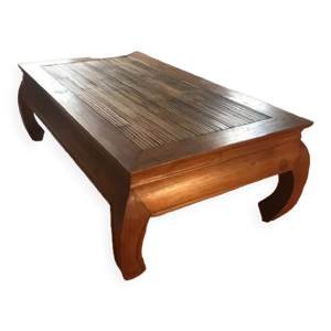 Table basse en bois et