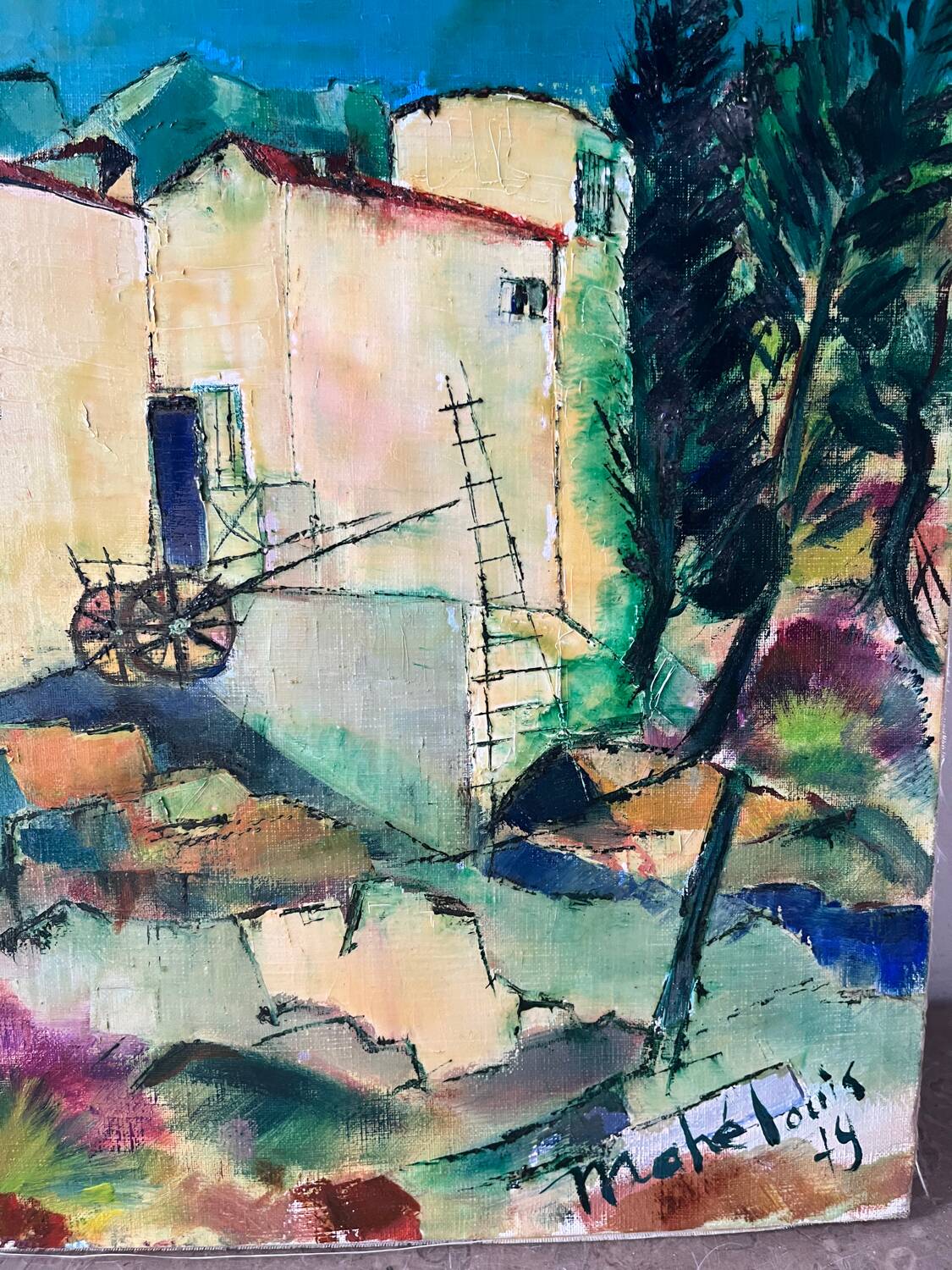 Southern landscape by Louis Mahé 79