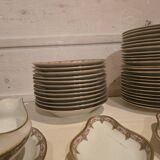 Limoges porcelain service.