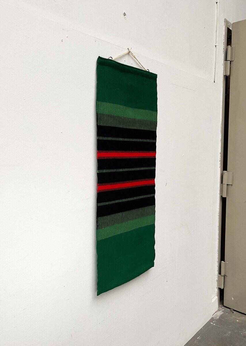 Mid-century modern wool wall tapestry, Finland, 1960s
