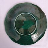 Service à dessert feuilles de vignes barbotine Gien vintage