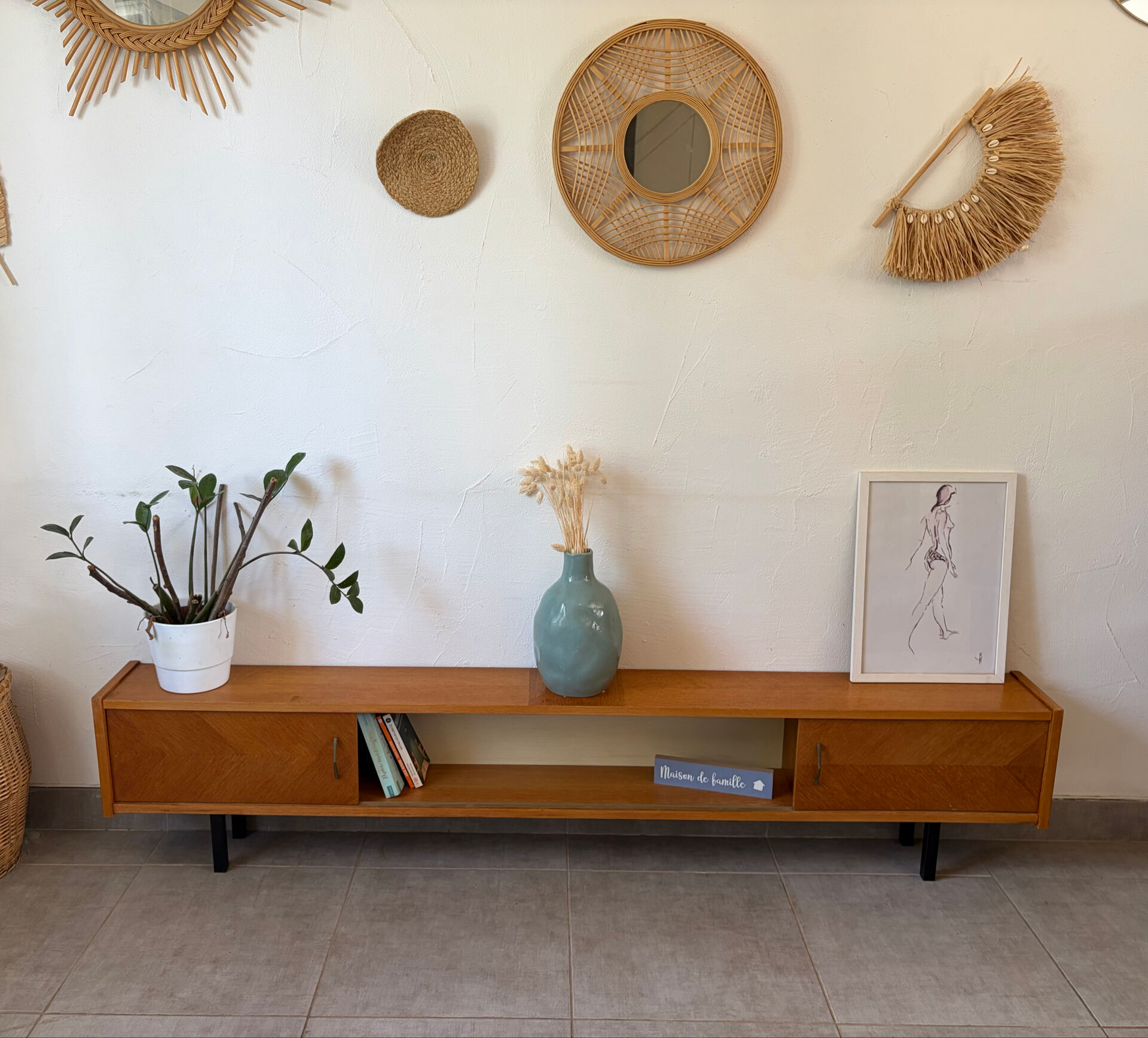 Enfilade basse vintage ( peu profonde )
