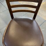 Set of 9 Hutten bistro chairs